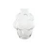 Vase Home ESPRIT Transparent Crystal 19 x 19 x 24 cm