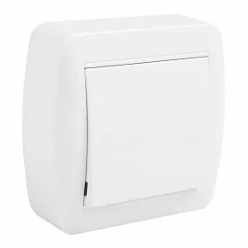 Fitted bottom sheet HappyFriday BASIC White 105 x 200 x 32 cm