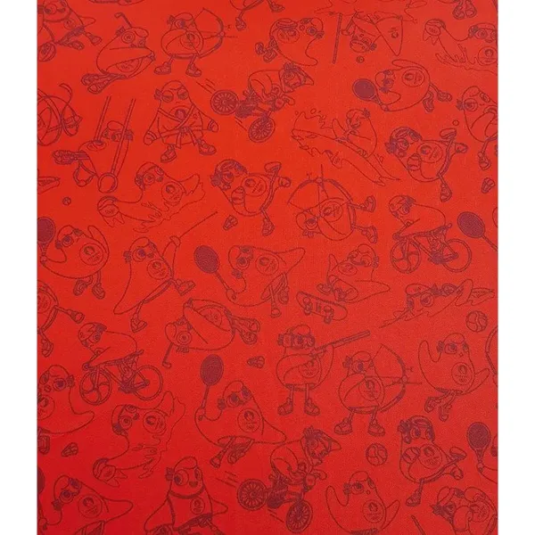 Child's Armchair Fun House Paris 2024 Olympic Games White Red