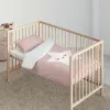 Duvet cover set Kids&Cotton Nadir Pink 100 x 120 cm