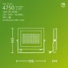 Valonheitin/projektorivalo Philips Musta 50 W F