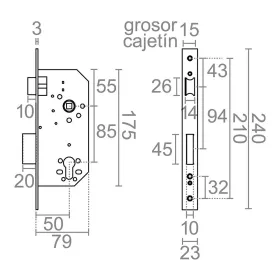 Wall plugs and screws Rapid 5001554 Ø 13 x 65 mm M6 x 75 mm Metal Expansion 10 Units