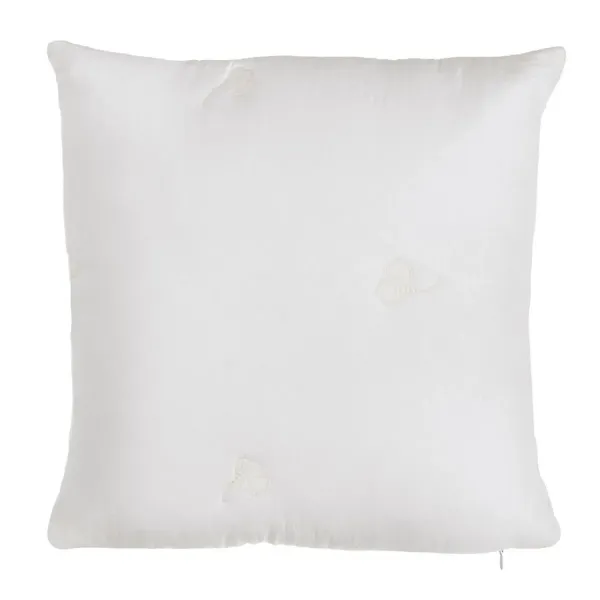 Cushion Cream 40 x 40 cm Squared Floral