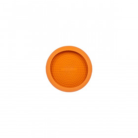 Dog Feeder Lickimat Orange Rubber Modern