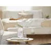 Laundry basket Home ESPRIT White Beige wicker Shabby Chic 45 x 45 x 68 cm 4 Pieces