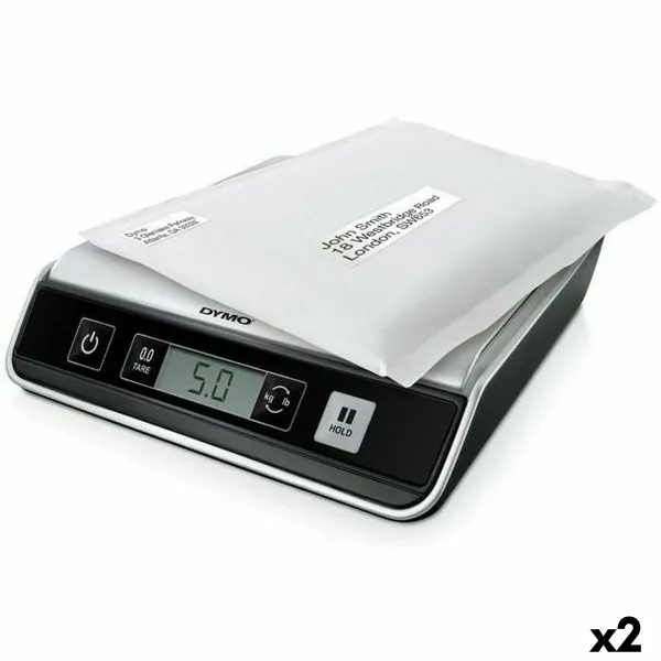 Digitālie Svari Dymo M10 Tērauda Pelēks (2 gb.)