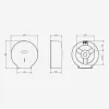 Toilet Roll Holder Tork 28,3 x 12 cm White ABS Plastic