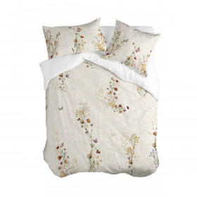 Nordic cover HappyFriday Wild Flowers Multicolour 200 x 200 cm