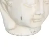Planter Cream Terracotta Buddha Oriental 17,1 x 16,6 x 20 cm
