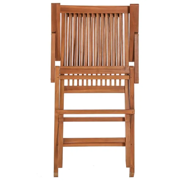 Set of Planters Natural Paolownia wood 43 x 43 x 44 cm (3 Units)