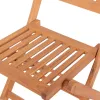 Set of Planters Natural Paolownia wood 44 x 44 x 46 cm (3 Units)