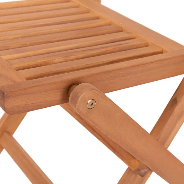 Set of Planters Natural Paolownia wood 44 x 44 x 46 cm (3 Units)