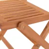 Set of Planters Natural Paolownia wood 44 x 44 x 46 cm (3 Units)