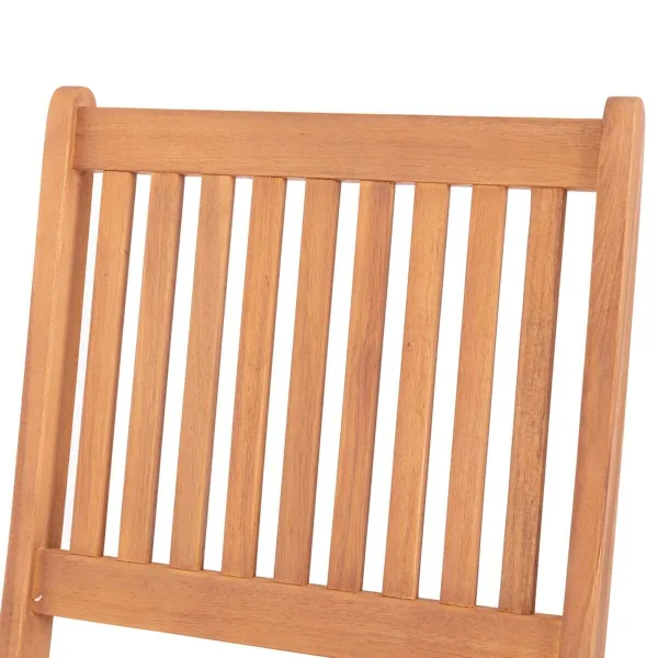 Set of Planters Natural Paolownia wood 44 x 44 x 46 cm (3 Units)