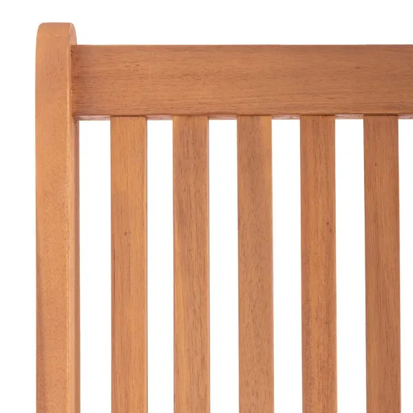 Set of Planters Natural Paolownia wood 44 x 44 x 46 cm (3 Units)