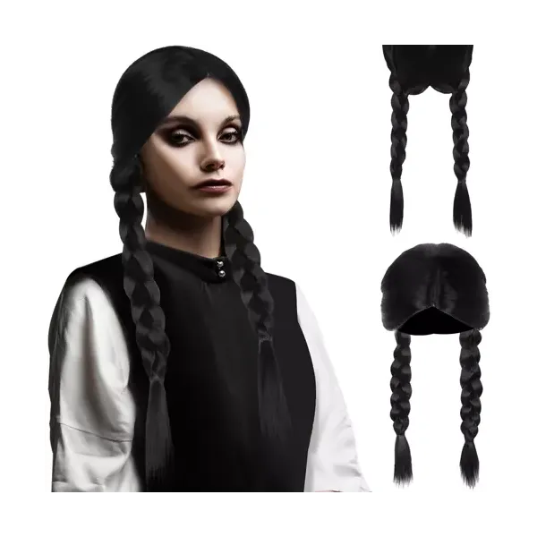 Long women's wig - braids Soulima 21773