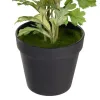 Decorative Plant Polyester Polyethylene Iron Flower 12,5 x 12,5 x 37 cm