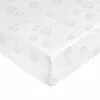Fitted bottom sheet Peppa Pig White Grey 90 x 200 cm 100% cotton