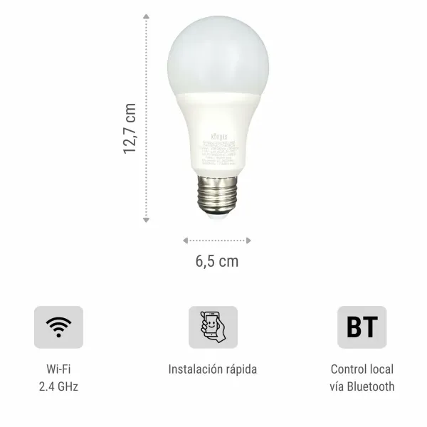 Smart Light bulb Konyks White E27