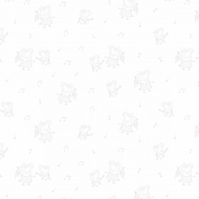 Pillowcase Peppa Pig Grey Multicolour 175 Threads 30 x 50 cm 100% cotton