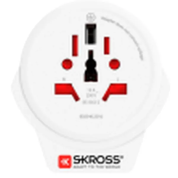 Plug Adapter Skross 1.500266 White