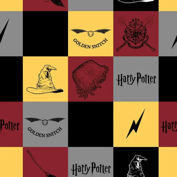 Bedspread (quilt) Harry Potter Hogwarts Multicolour Bed 180 cm