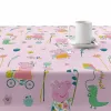 Stain-proof resined tablecloth Peppa Pig Free Time 1 Multicolour 100 x 150 cm