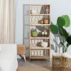Hyllyt RATÁN 64 x 34,5 x 171 cm Luonnollinen Bambu