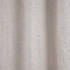 Aizkari Bēšs Poliesters Sudrabs 100% kokvilnas 140 x 260 cm