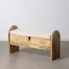Pūra lāde 100 x 35 x 56 cm Sintētiska Auduma Koks