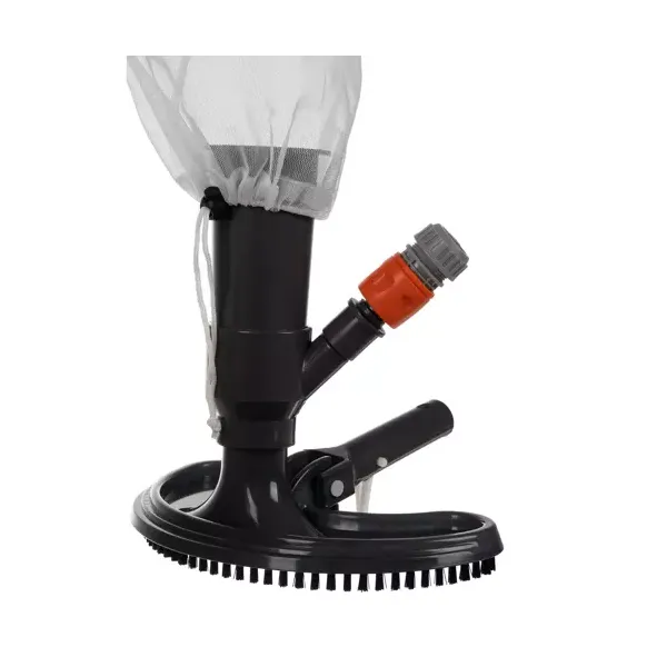Pool bottom vacuum cleaner
