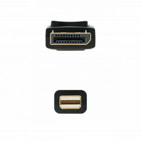 Mini DisplayPort to DisplayPort Cable NANOCABLE 10.15.2402 2 m 2 m Black