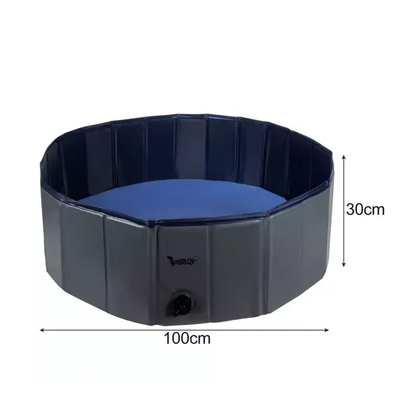 Folding dog pool/pen 100x30 Purlov 20929