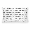 Cushion cover Friends Team friends C Multicolour 30 x 50 cm