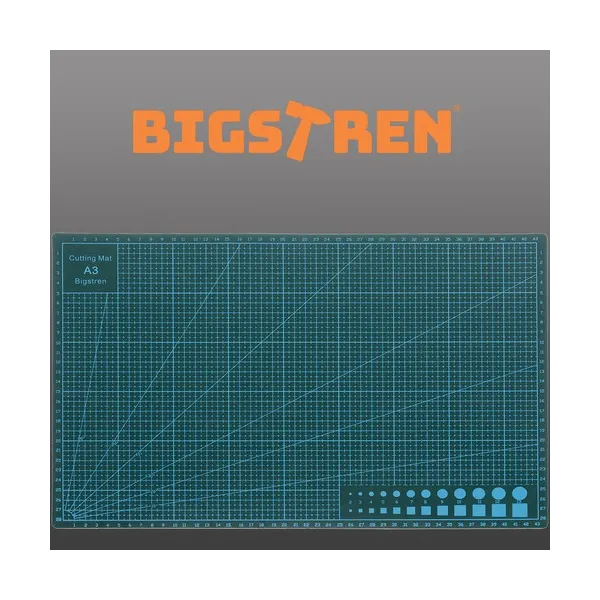 Bigsren 19344 Коврик для резки А3 для моделирования