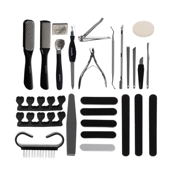 Pedicure set - 30 pcs. Soulima 21447