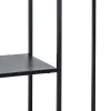Lentyna SQUARE Juoda Plienas 100 x 30 x 81 cm
