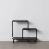 Hyllyt Musta Rauta 72 x 30 x 68 cm