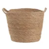 Set of Baskets Natural Rushes 33 x 33 x 38 cm (3 Pieces)