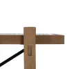 Plaukti OSLO Melns Dabisks Dzelzs 107 x 40 x 80 cm