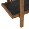 Shelves OSLO Black Natural Iron 107 x 40 x 80 cm