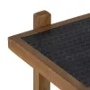 Plaukti OSLO Melns Dabisks Dzelzs 107 x 40 x 80 cm