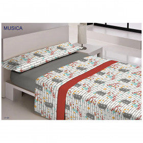 Bedding set Happy Home YOUNG Grey Single