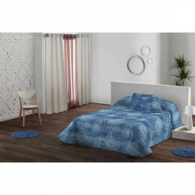 Bedspread (quilt) Lois PATCH P. Blue Single (2 Pieces)