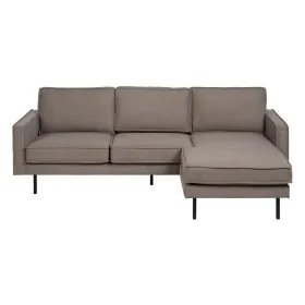 Fitted bottom sheet Hosteline MONACO LISO Pearl Gray