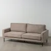 3-Seater Sofa Taupe 213 x 87 x 90 cm