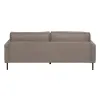 3-Seater Sofa Taupe 213 x 87 x 90 cm