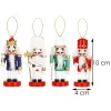 Christmas decoration Nutcracker Springos CA1110 10cm 4 pcs.