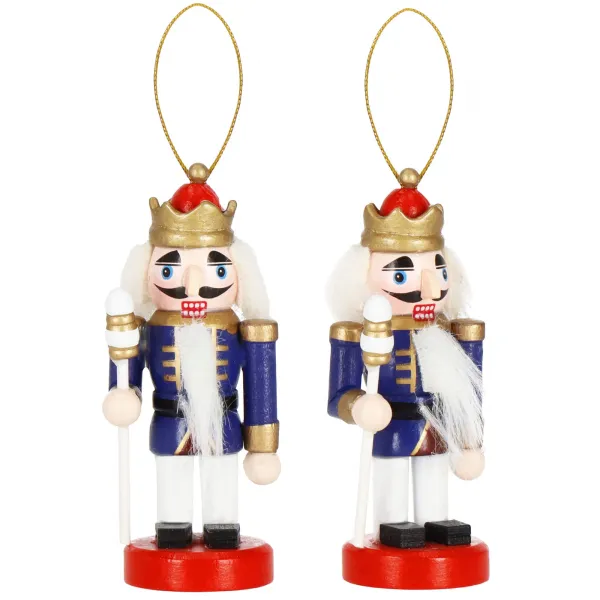 Kalėdų dekoracija „Nutcracker Springos CA1110“ 10 cm, 4 vnt.