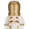Nutcracker 30.5 cm with drum, wooden golden soldier, Christmas figurine
